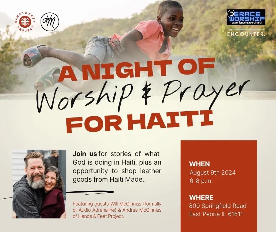 Hands and Feet Night of Worship and Prayer for Haiti image