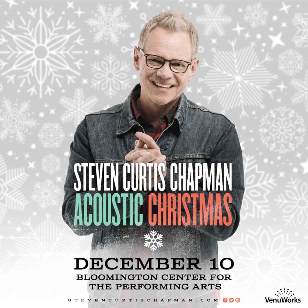 Picture of Steven Curtis Chapman about his Acoustic Christmas Tour