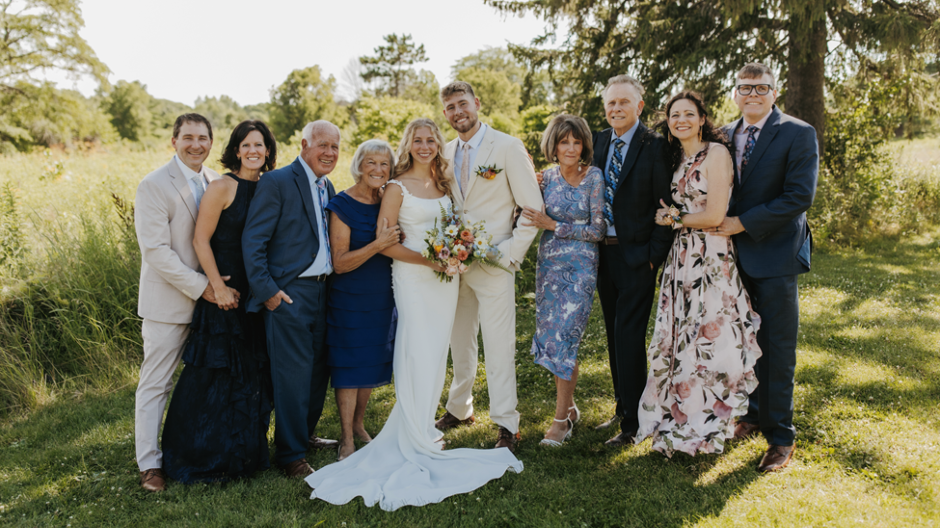 Station Manager Joe B, with his family at his son's wedding.